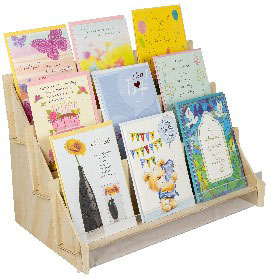 9-slot counter top rack